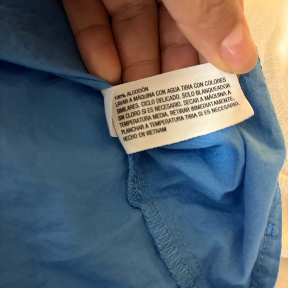 Colsie Light Blue Ruffle Pajama Set - Picture 7 of 7